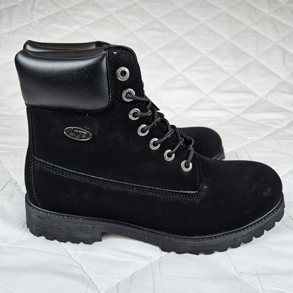 Lugz Convoy Lace Up Black Suede Casual Boot MCNWD-001 Workwear Mens 9.5 Size 43 - Picture 5 of 16